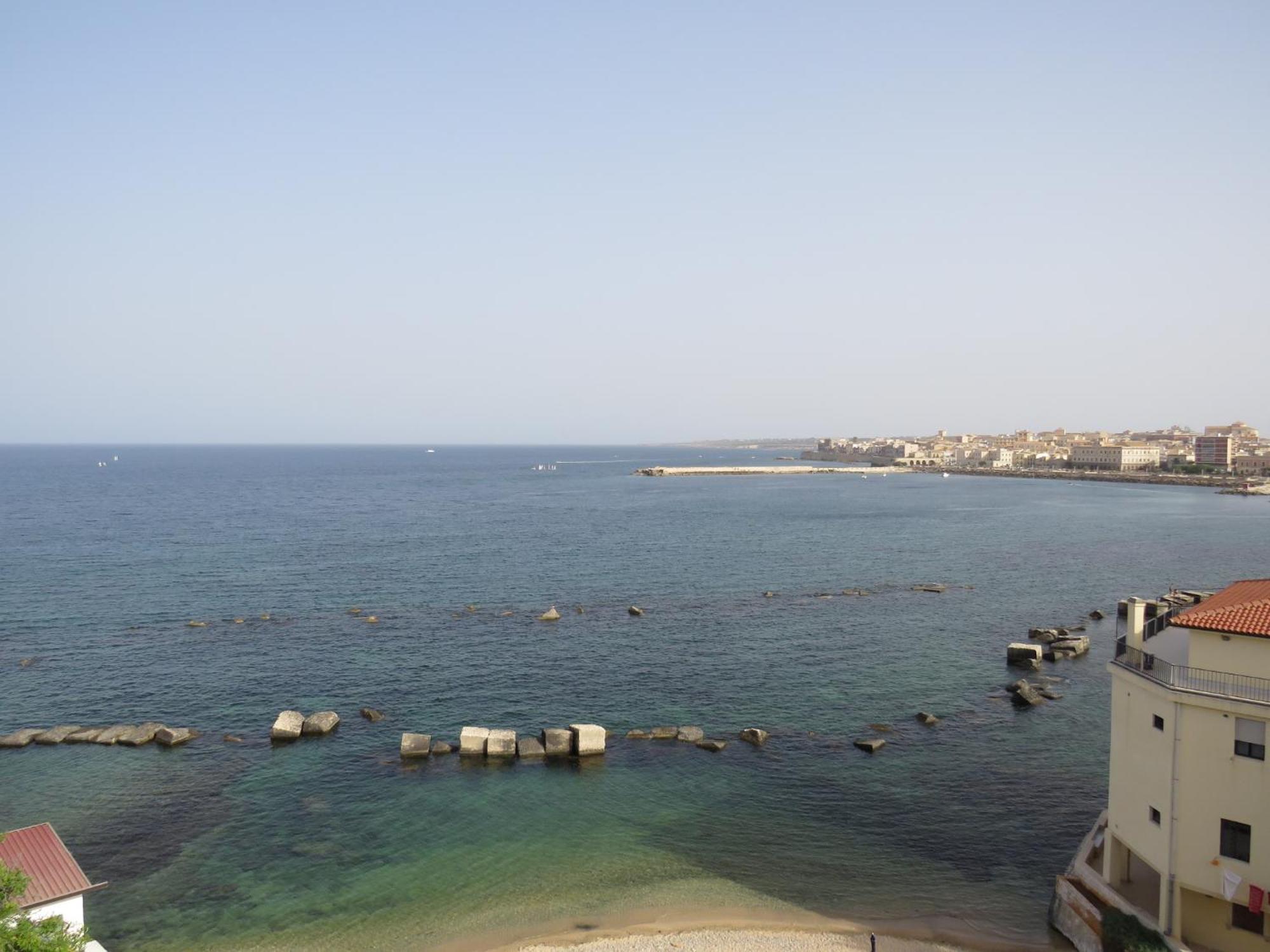 Sea View Apartment Syracuse Bagian luar foto